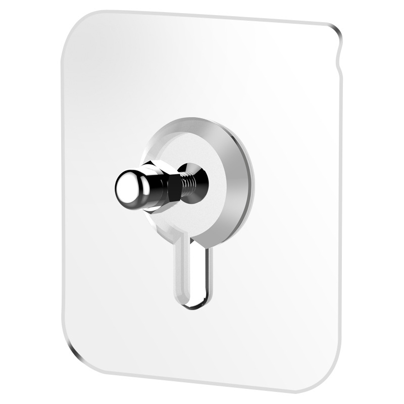 Punch-free strong non-marking nail nail-free transparent wall nail adhesive mounting pendant stainless steel screw screw patch