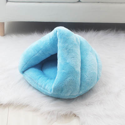 Triangle cat Nest winter warm pet kennel dog mat thickened sleeping bag yurt nest slippers nest pet supplies