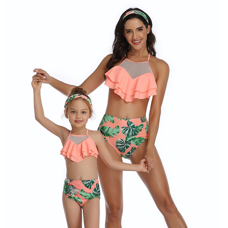 Hi fish 2020 new parent-child swimsuit Amazon bikini manufacturers spot swimwear wholesale