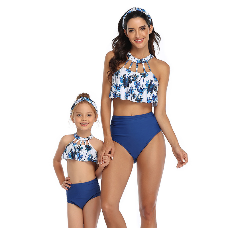 Hi Fish New Parent-child Swimwear European and American Swimwear Amazon Bikini Factory Wholesale