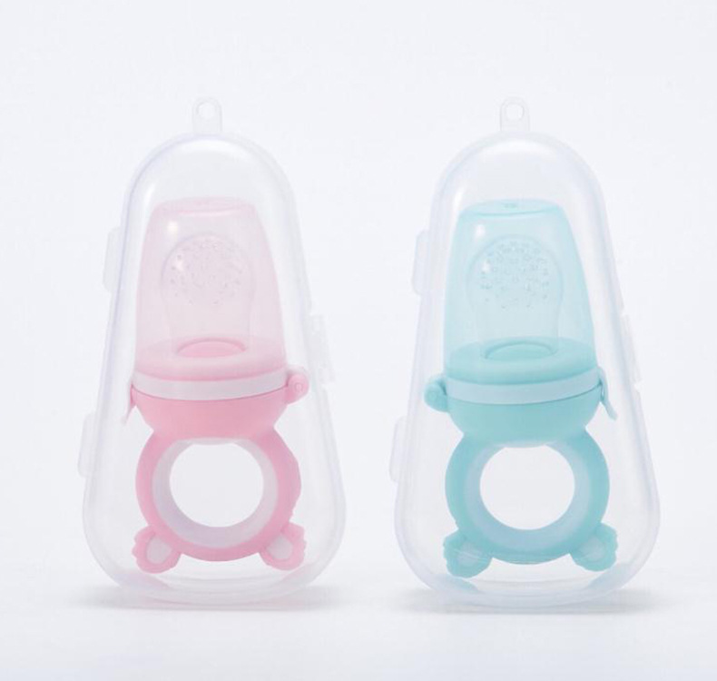 Baby fruit and vegetable koala bite bite music fruit food supplement bite bag silicone mesh bag chewing music pacifier