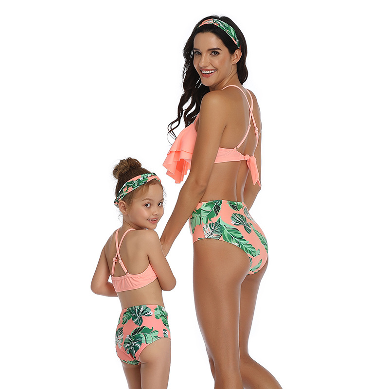 Hi fish 2020 new parent-child swimsuit Amazon bikini manufacturers spot swimwear wholesale