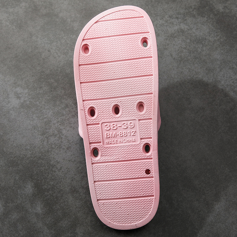 New Home Bathroom Non-slip Massage Slippers Indoor Sandals and Slippers Supermarket Hotel Men's and Women's Couples Sandals Men's Summer