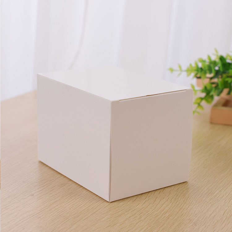 White cardboard box manufacturers spot wholesale White Paper Box general product packaging box small box small white box