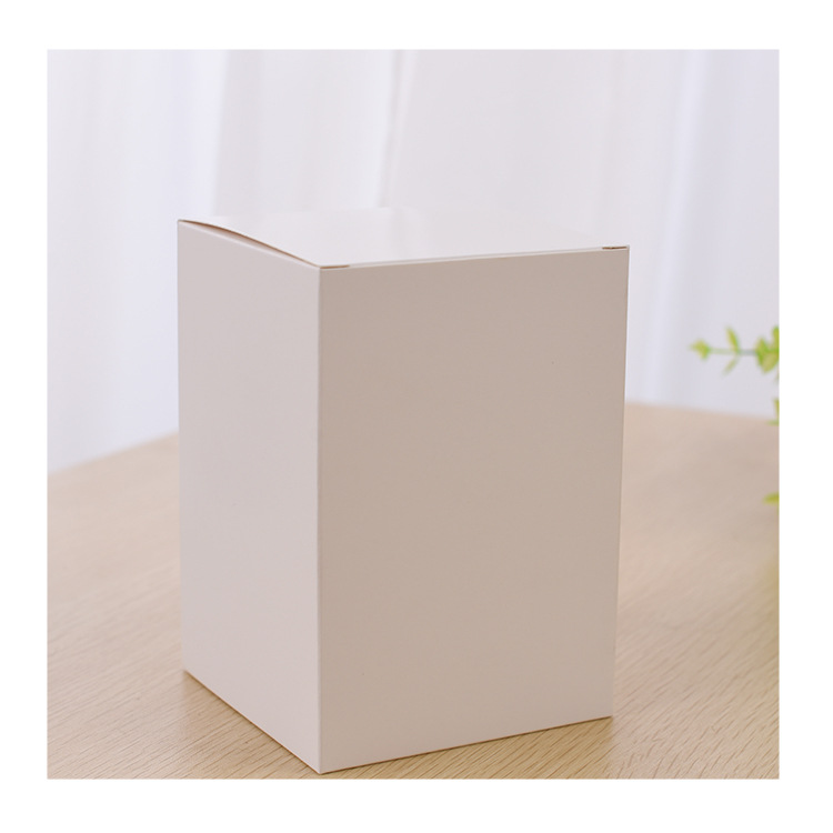 White cardboard box manufacturers spot wholesale White Paper Box general product packaging box small box small white box