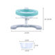 Pet adjustable lifting bowl small dog Teddy non-slip feeder to protect cervical dog bowl manufacturers wholesale