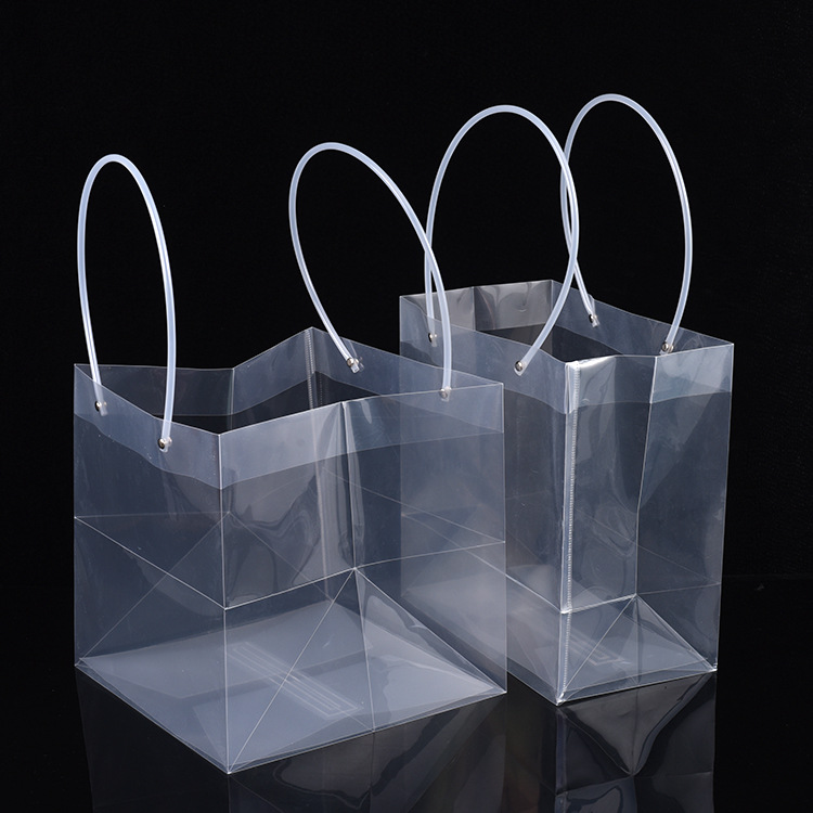 Spot wedding gift cosmetics pp handbag gift bag plastic clothing shopping bag bouquet jewelry bag
