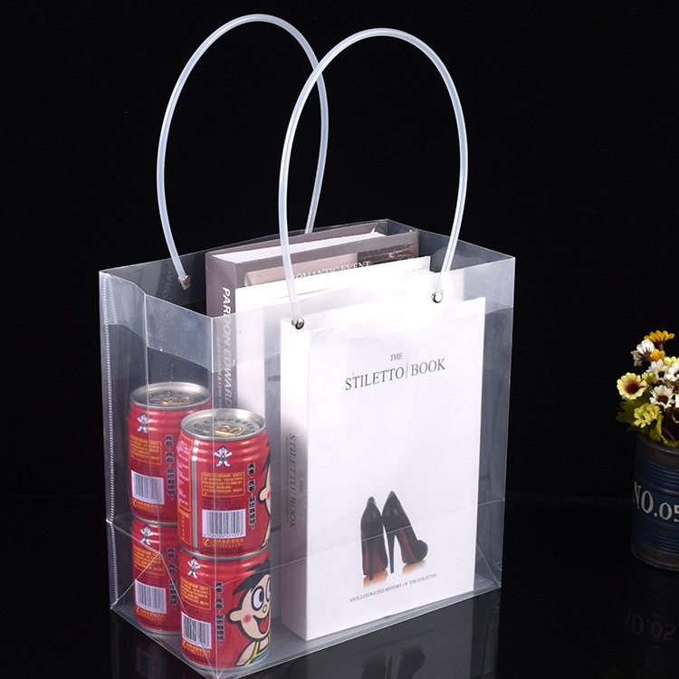 Spot wedding gift cosmetics pp handbag gift bag plastic clothing shopping bag bouquet jewelry bag