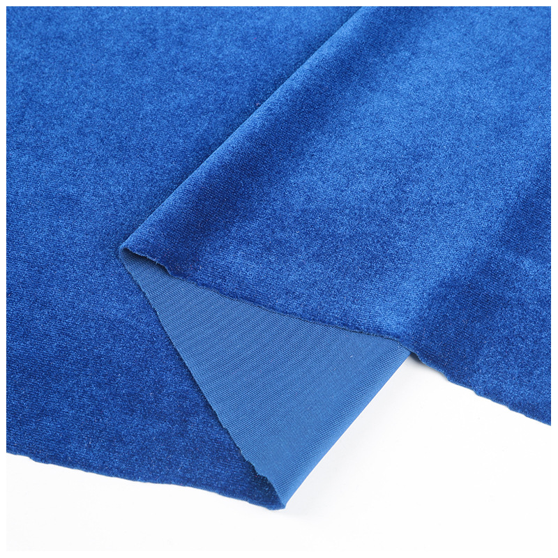 Solid color Korean velvet gold velvet garment fabric smooth stretch velvet velvet fabric
