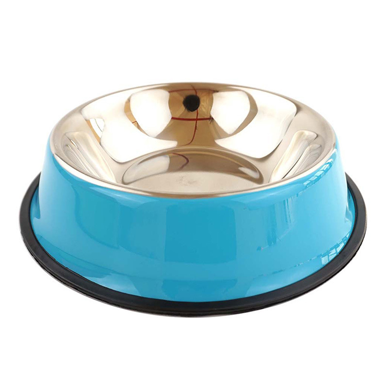 Assemblable Pet Supplies Stainless Steel Dog Bowl Cat Bowl Non-Slip Large Dog Food Bowl Dog Bowl Stainless Steel Pet Bowl