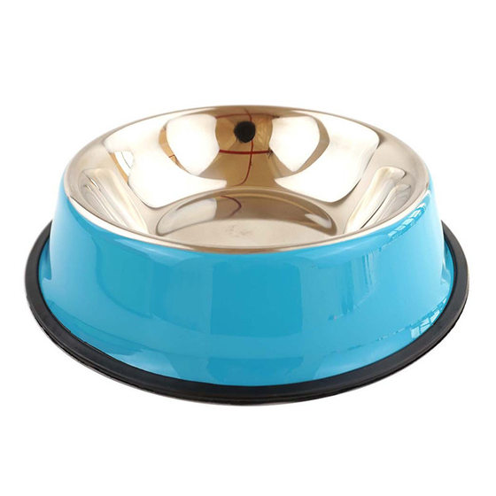 Assemblable Pet Supplies Stainless Steel Dog Bowl Cat Bowl Non-Slip Large Dog Food Bowl Dog Bowl Stainless Steel Pet Bowl