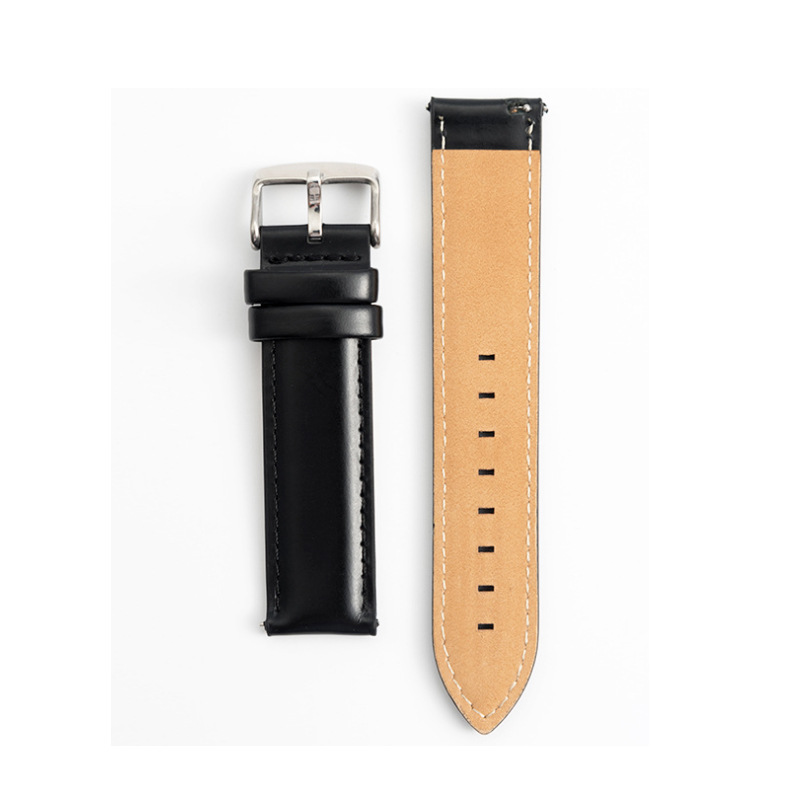 Factory substitute DW strap quick release strap head layer cowhide leather strap men's and women's apple watch strap in stock wholesale