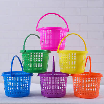 Factory supply Easter plastic basket fruit picking basket portable Bayberry basket grape basket Strawberry Basket