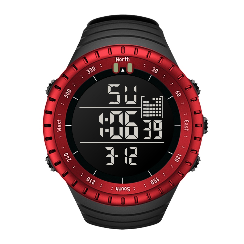 Live business LCD electronic watch children watch student watch diving watch