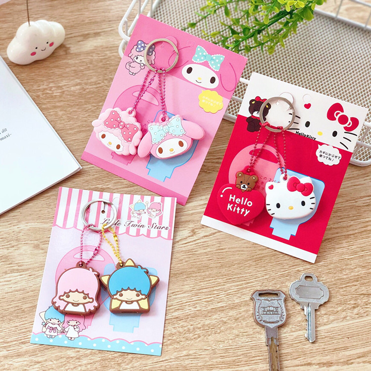 Multi-pattern Cartoon Key Set Corner Bio-melody Stitch Key Set Totoro Pair Key Chain