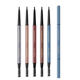 Yakino Double-headed Extra-fine Eyebrow Pen Ultra-fine Head Waterproof Sweat Durable No Decolorization No Smooming Eyebrow Powder Fog Eyebrow Beginners