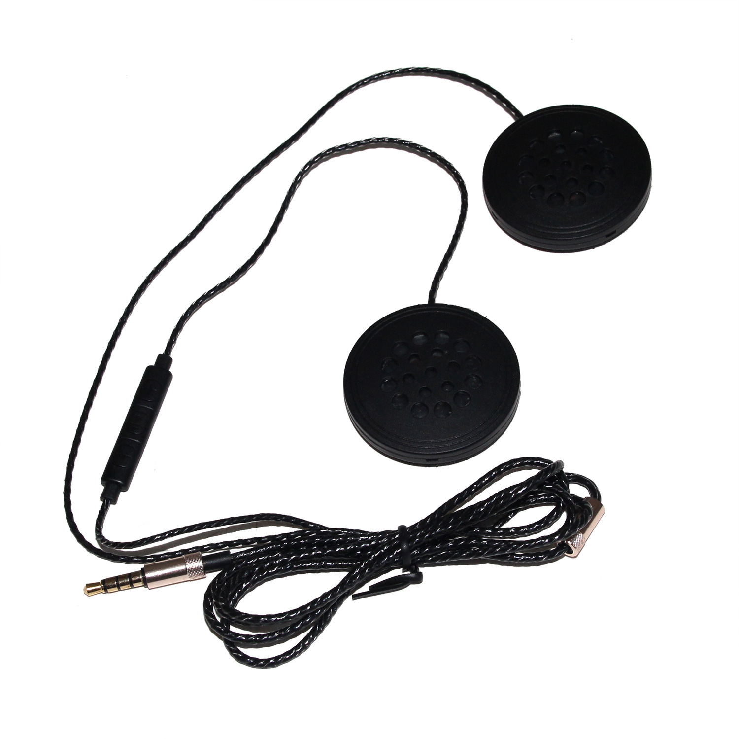 3.5mm wire-controlled motorcycle helmet headset high fidelity music call headset aux helmet headset thin handset
