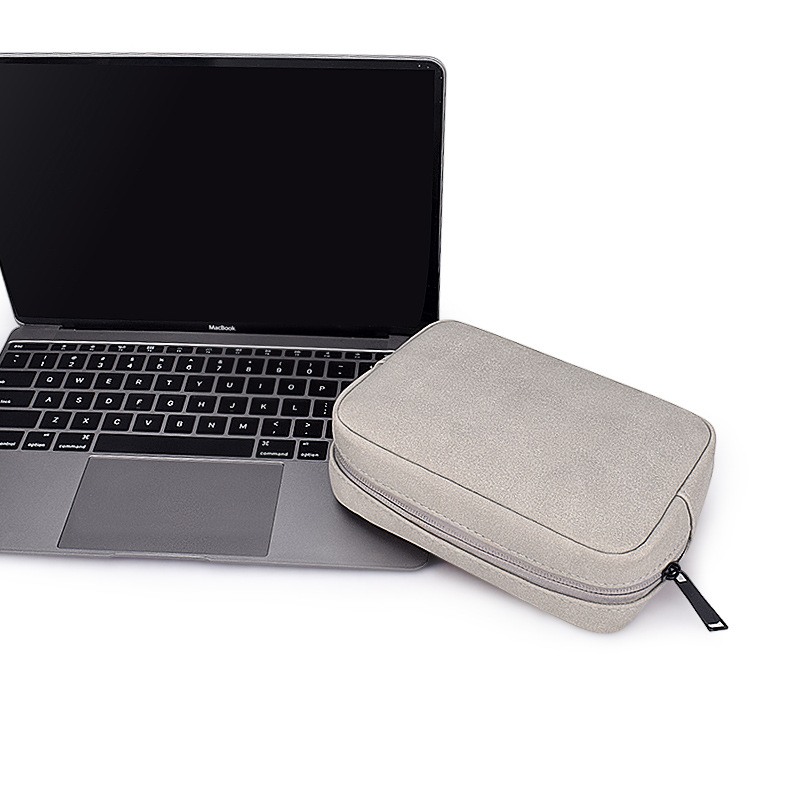 New Simple Series Data Cable Headset Charger Portable Digital Electronic Accessories Storage Bag Clutch Bag