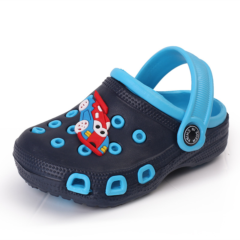 Summer new children's shoes men's wading breathable sandals beach non-slip wear-resistant children's hole shoes women's shoes a generation of hair