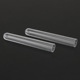Hard plastic test tube with plug (15*100)mm one pack