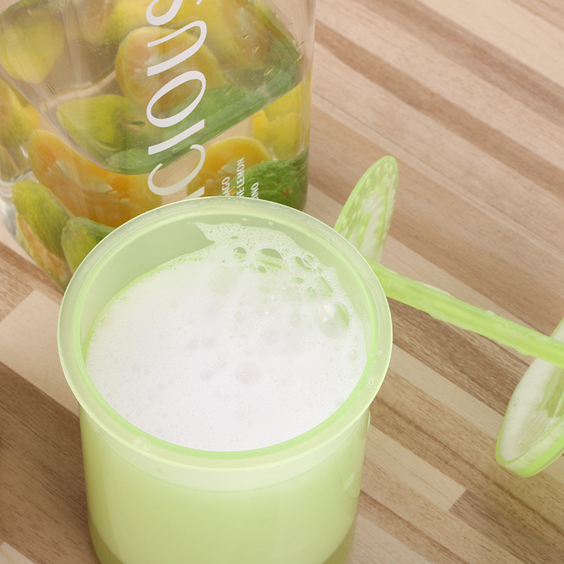 PP New Thickened Quality Facial Cleanser Foamer Quick Foamer Foaming Cup Shower Gel Portable Logo