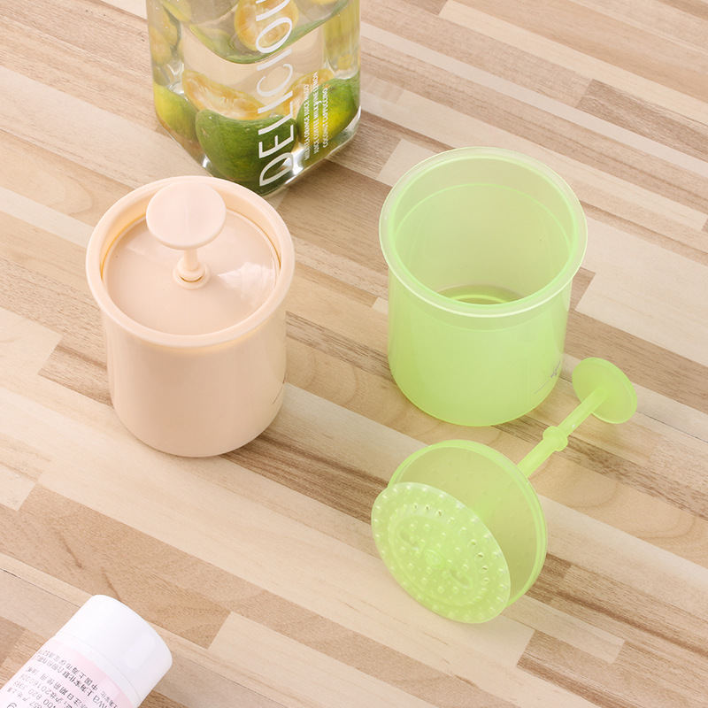 PP New Thickened Quality Facial Cleanser Foamer Quick Foamer Foaming Cup Shower Gel Portable Logo