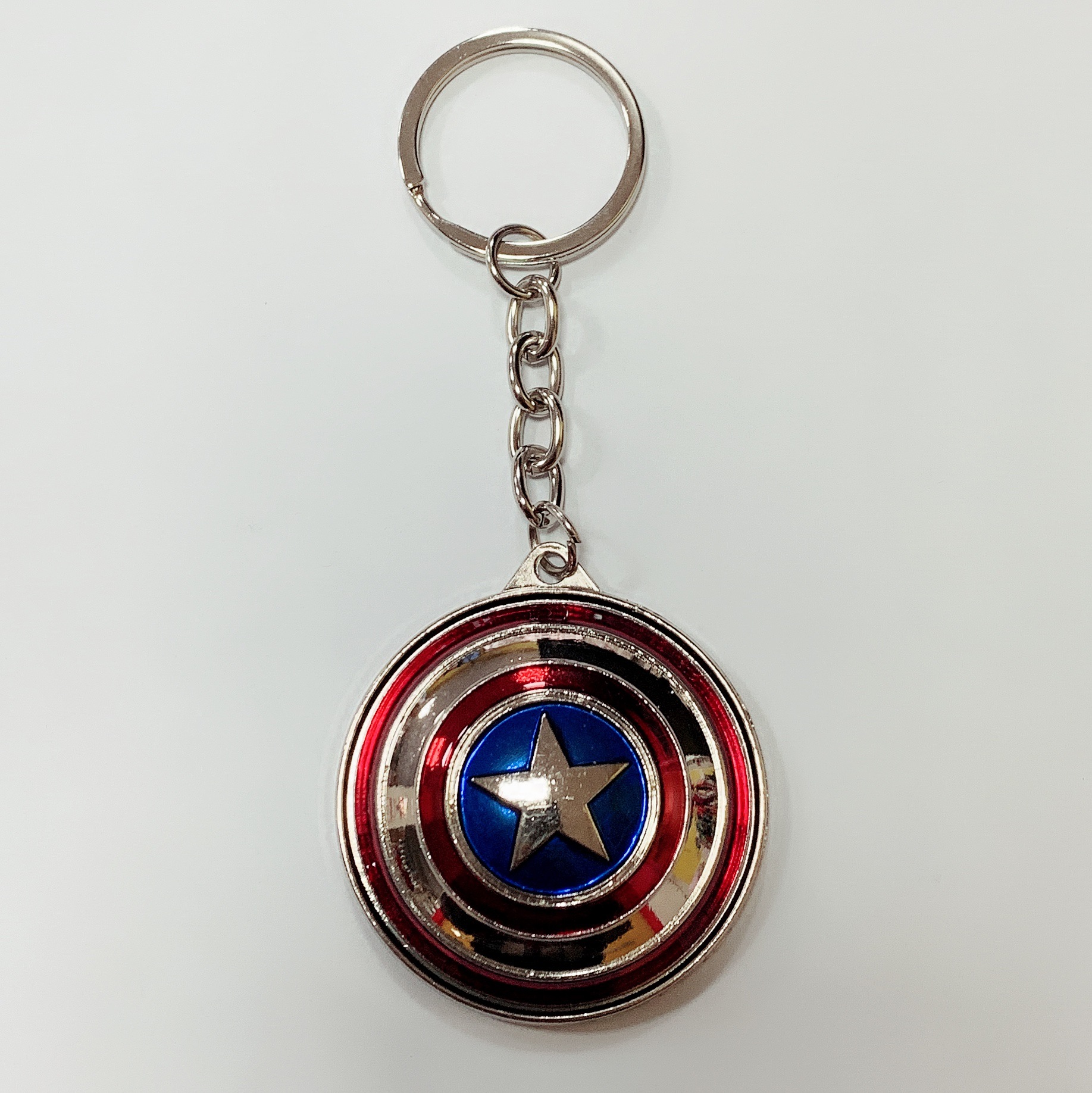 Marvel keychain metal key ring superhero key ring key chain anime pendant