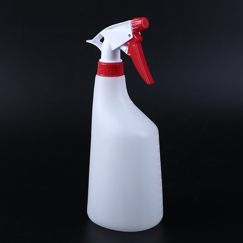 Acid and alkali resistant hand pressure type hospital cleaning small watering can watering water bottle atomizing sprayer four color