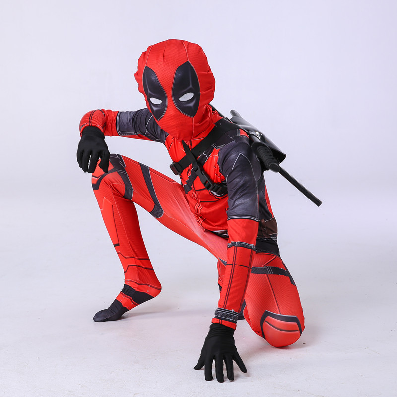 Deadpool Deadpool Siaman Leotard Halloween Costume Kids Deadpool cosplay Costume Adult Suit