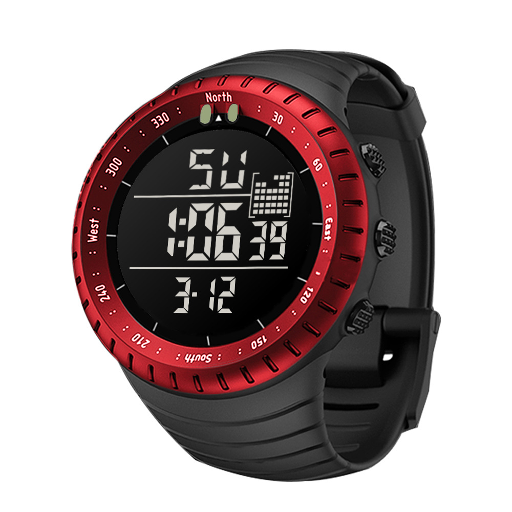 Live business LCD electronic watch children watch student watch diving watch