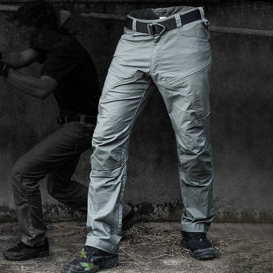 Cross-border consul Strider tactical trousers men's slim-fit military fan training pants waterproof spring and autumn outdoor combat pants