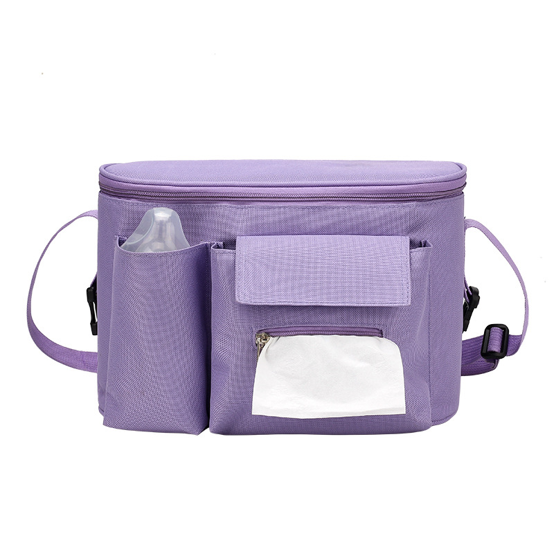 Multi-function Baby Carriage Hanging Bag Trolley Hanging Bag Storage Bag Storage Bag Bottle Bottle Bag Baby Carriage Portable Oxford Bag