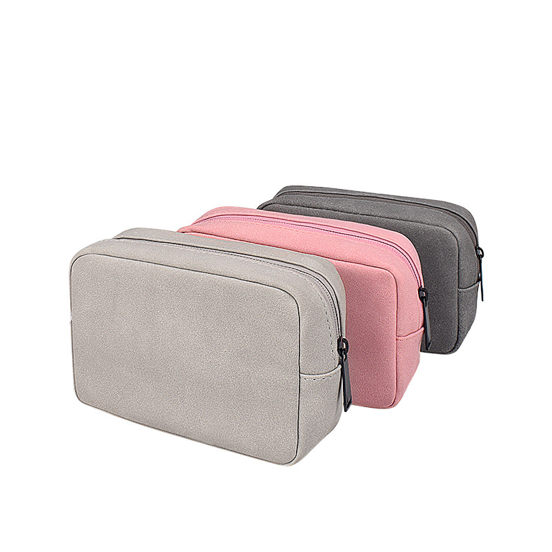 New Simple Series Data Cable Headset Charger Portable Digital Electronic Accessories Storage Bag Clutch Bag