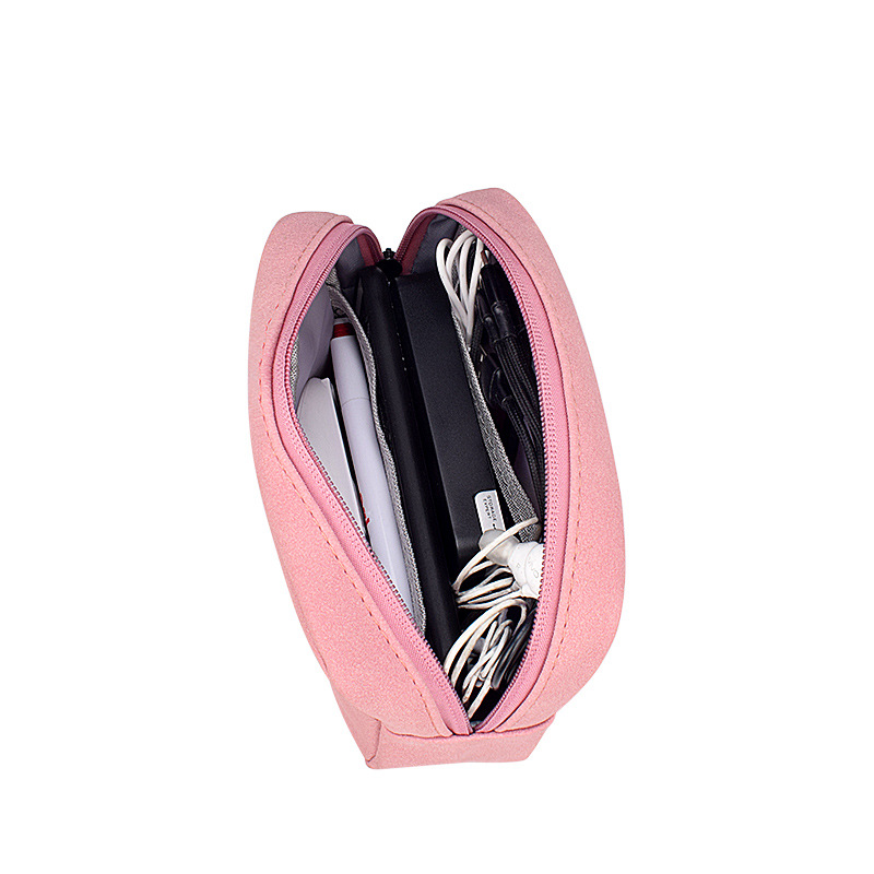 New Simple Series Data Cable Headset Charger Portable Digital Electronic Accessories Storage Bag Clutch Bag