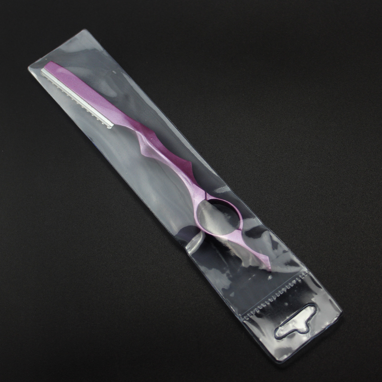 Aviation aluminum material color paint hairdressing thin knife hairdressing knife multi-color optional black gold Blue