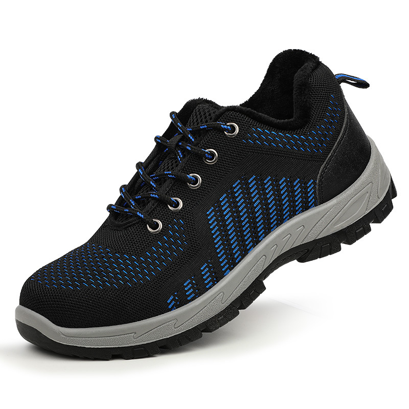 Factory Insulated Shoes 10KV Men's Anti-smashing Anti-puncture Electrician Anti-static Solid Bottom Wear-resistant Lightweight Protective Work Shoes