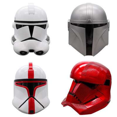 Star Wars 9y Sith soldier manloda man kailorun Chuba white soldier black warrior alien helmet mask