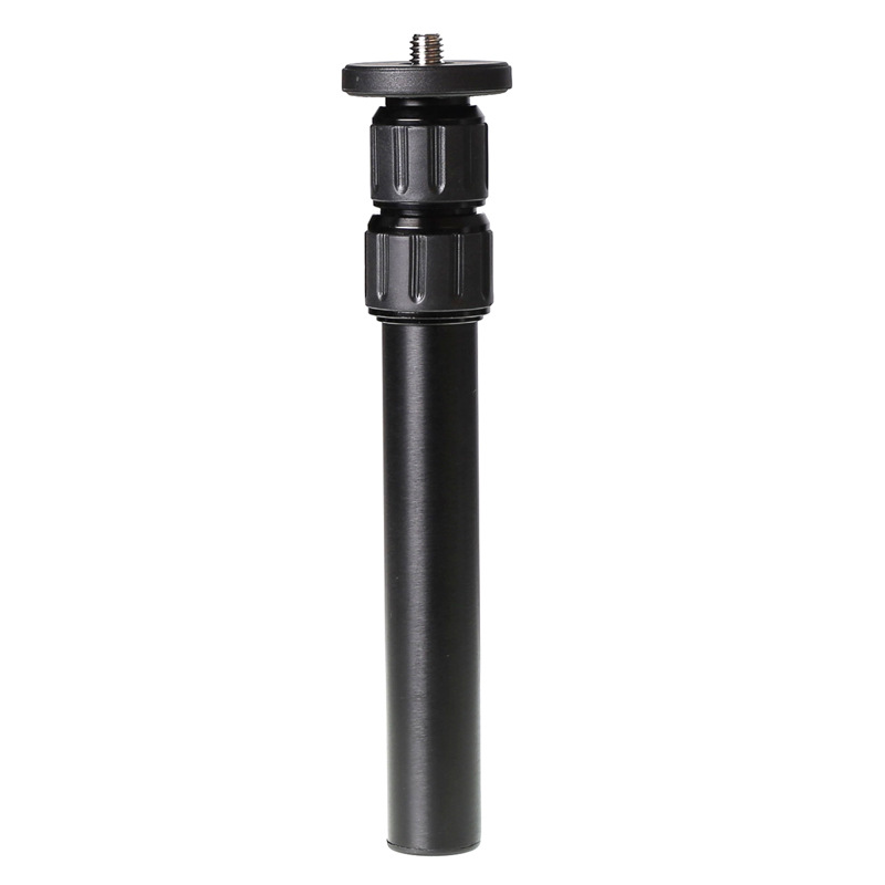 Xiletu XM263A aluminum alloy SLR camera desktop tripod 3-section center shaft extension rod extension rod accessories
