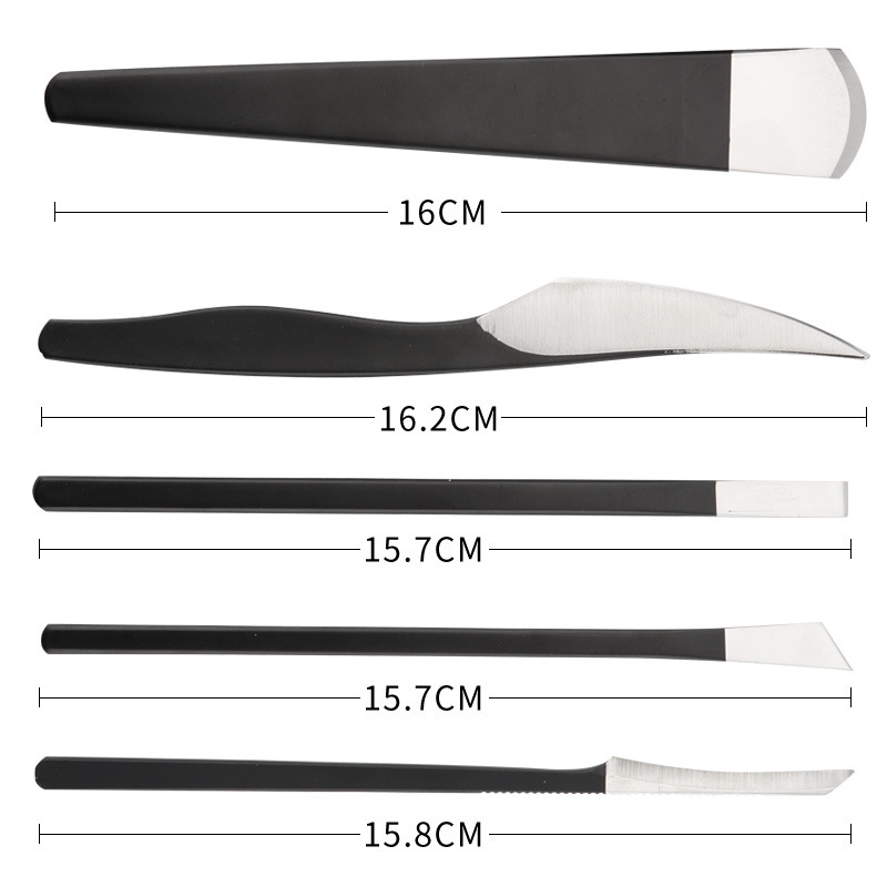 Yangzhou three-knife pedicure knife suit Feng steel pedicure tool nail groove dead skin removing calluses gray nail knife tool
