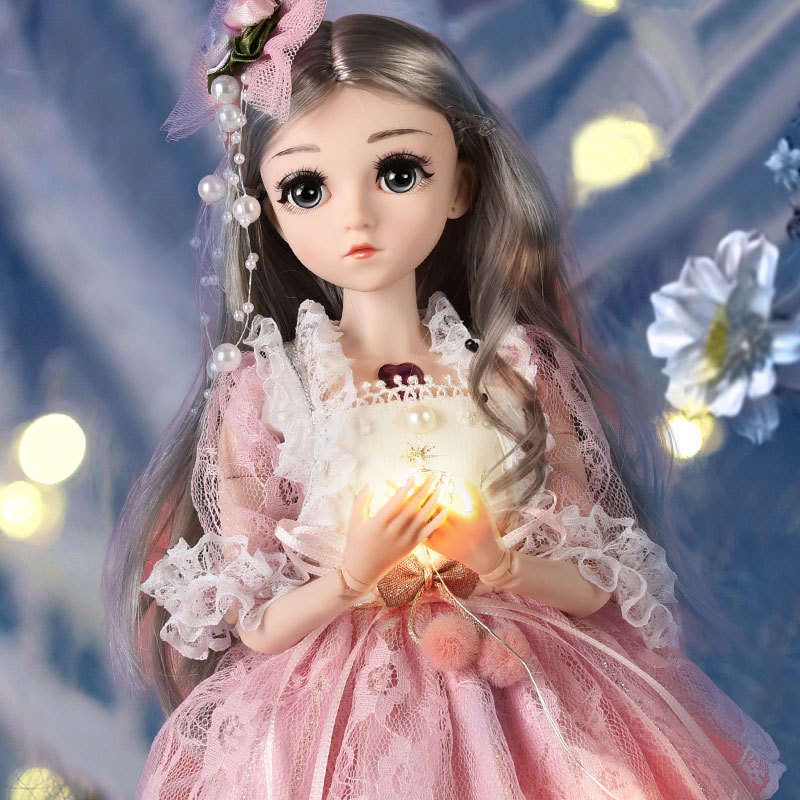 Cross-border AliExpress Sweet Barbie Doll Single Girl Simulation Exquisite Princess Joint 45cm Wholesale