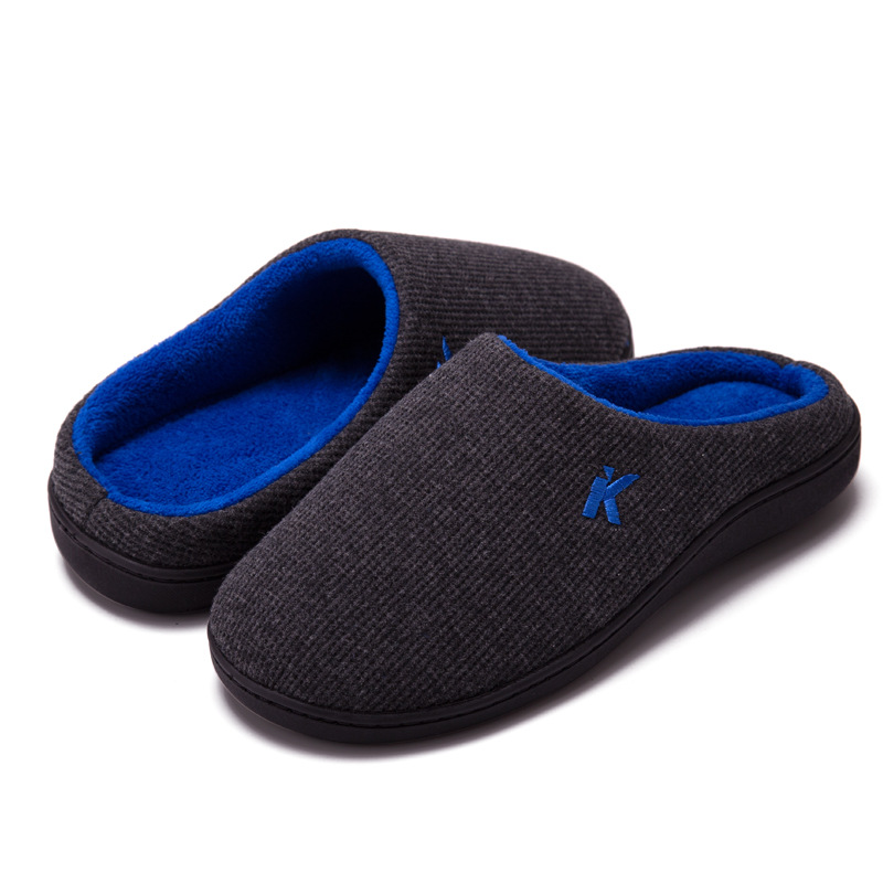 Spot fama foot BSCI slow rebound gel gel memory sponge sedex step-resistant TPR compound cloth slippers