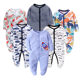 Factory wholesale baby jumpsuit long sleeve ha clothes baby bag fart clothes spring and autumn pajamas climbing clothes baby clothes