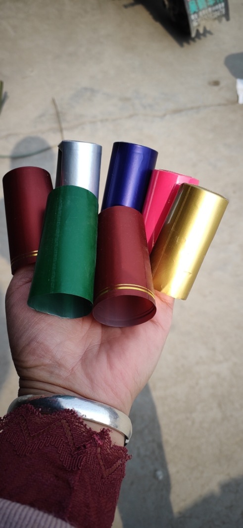 Red wine bottle sealing film bottle mouth shrink film wine bottle PVC Heat Shrinkable cap