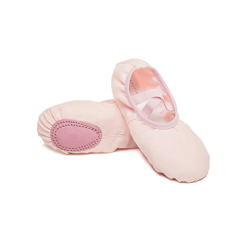 Dance shoes children's soft-soled exercise shoes adult-shaped Children's dancing cat claw lace-free boys' ballet shoes