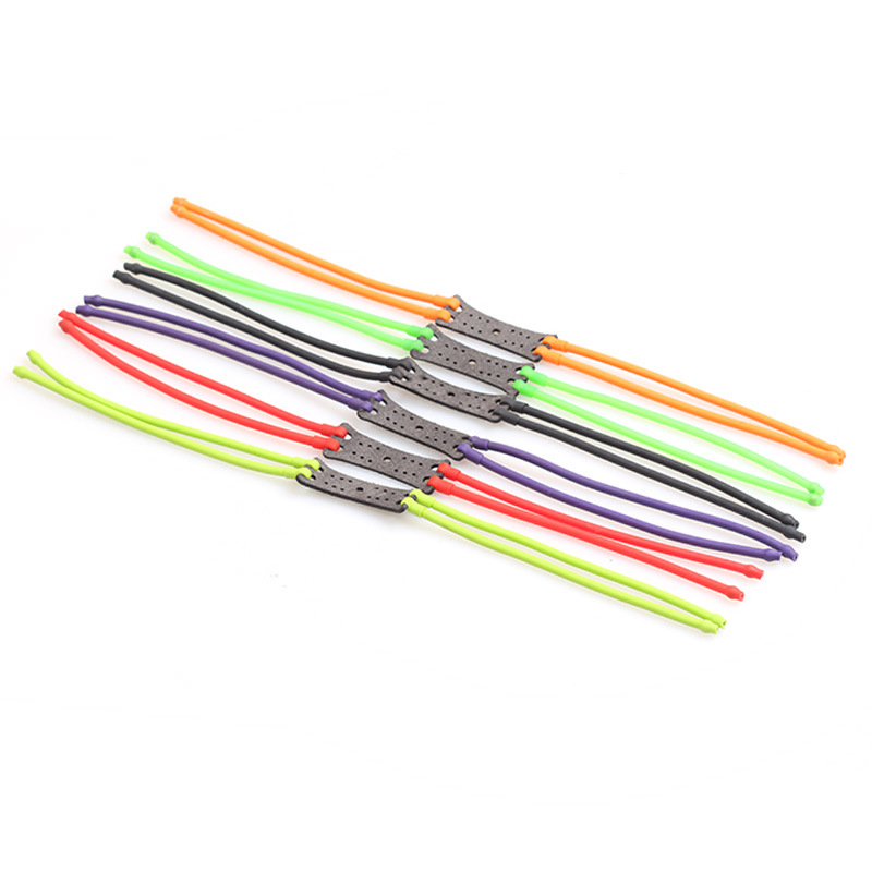 3050 two-card four-strand slingshot rubber band group card ball card beads outdoor competitive wild wolf slingshot special rubber band accessories