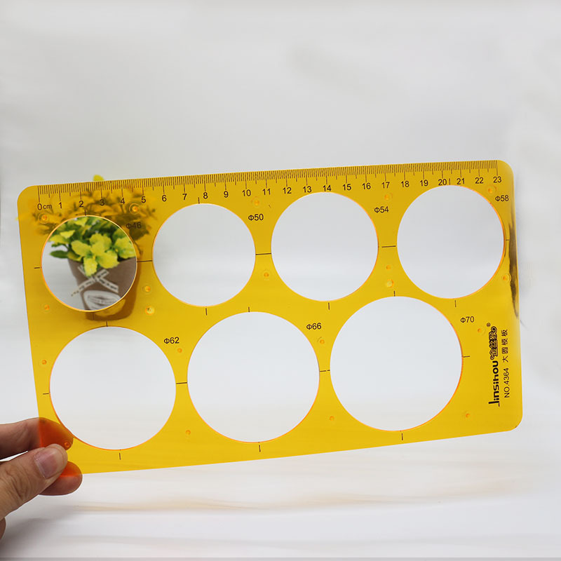 Painting template golden monkey flexible glue drawing template pet multifunctional painting architectural design plastic hollow Template