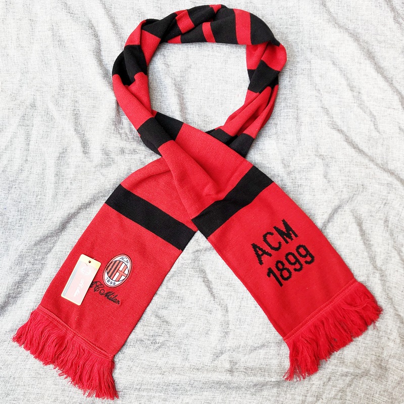 Winter Fans Scarf Real Madrid Juventus Neymar Cristiano Knitted Scarf Embroidered Scarf Warm Scarf