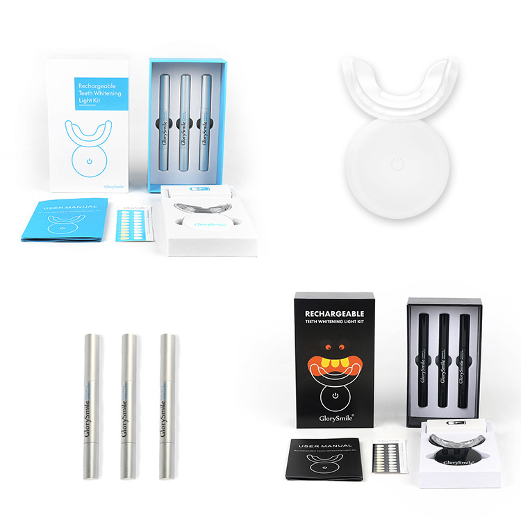 Household Tooth Whiteness Instrument Tooth Beauty Instrument Set Tooth Beauty Instrument Special Tooth Cleaning Gel Dental Cleaner Blue Light Dental Cleaner