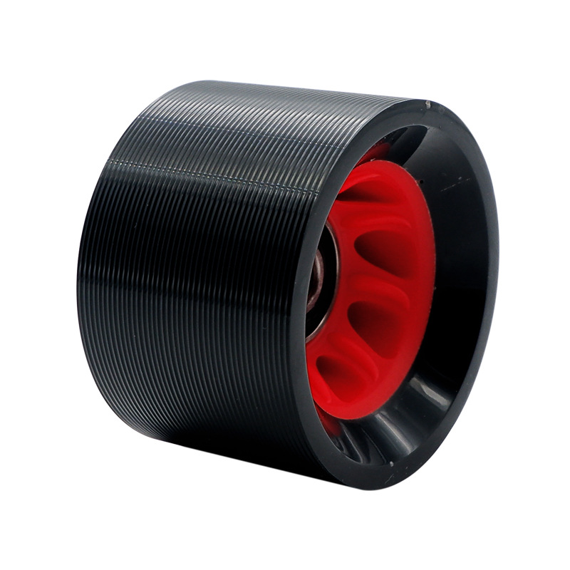 58*39 double-row roller skates accessories speed skates wheels 95A thread wheels four-wheel double-row roller skates PU wheels
