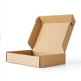 15*10*4 three-layer extra hard Kraft paper aircraft box wholesale factory direct sales Taobao express postal small carton T1